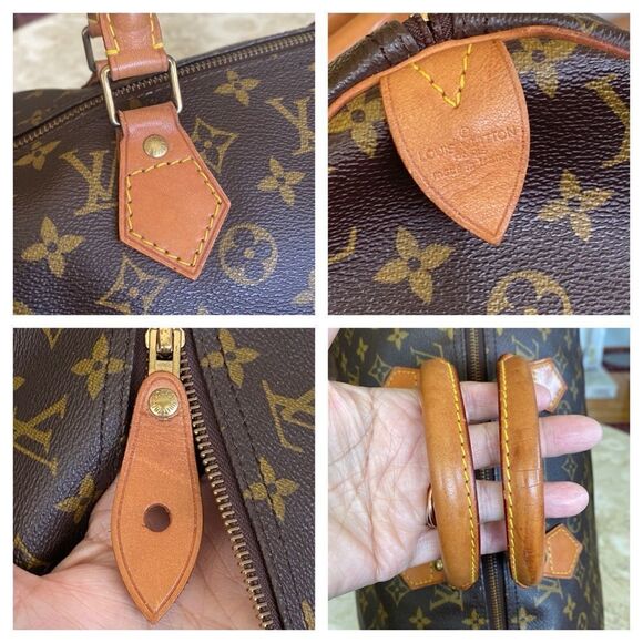 Louis Vuitton Speedy 40 Monogram Vintage Authentic - Picture 14 of 15